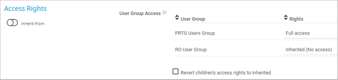 Access Rights